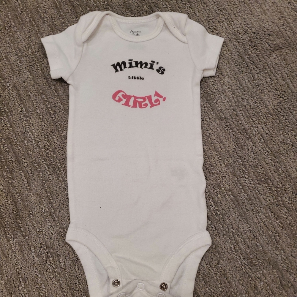 Mimis little girl onesie-newborn